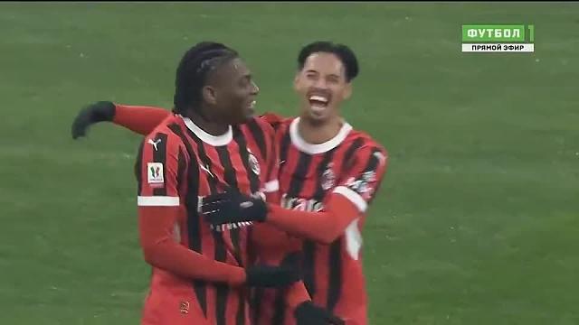 意大利杯第3轮，AC米兰主场6比1大胜萨索洛晋级下一轮。 ，莱奥&卡拉布里亚破门、亚伯拉罕传射，赖因