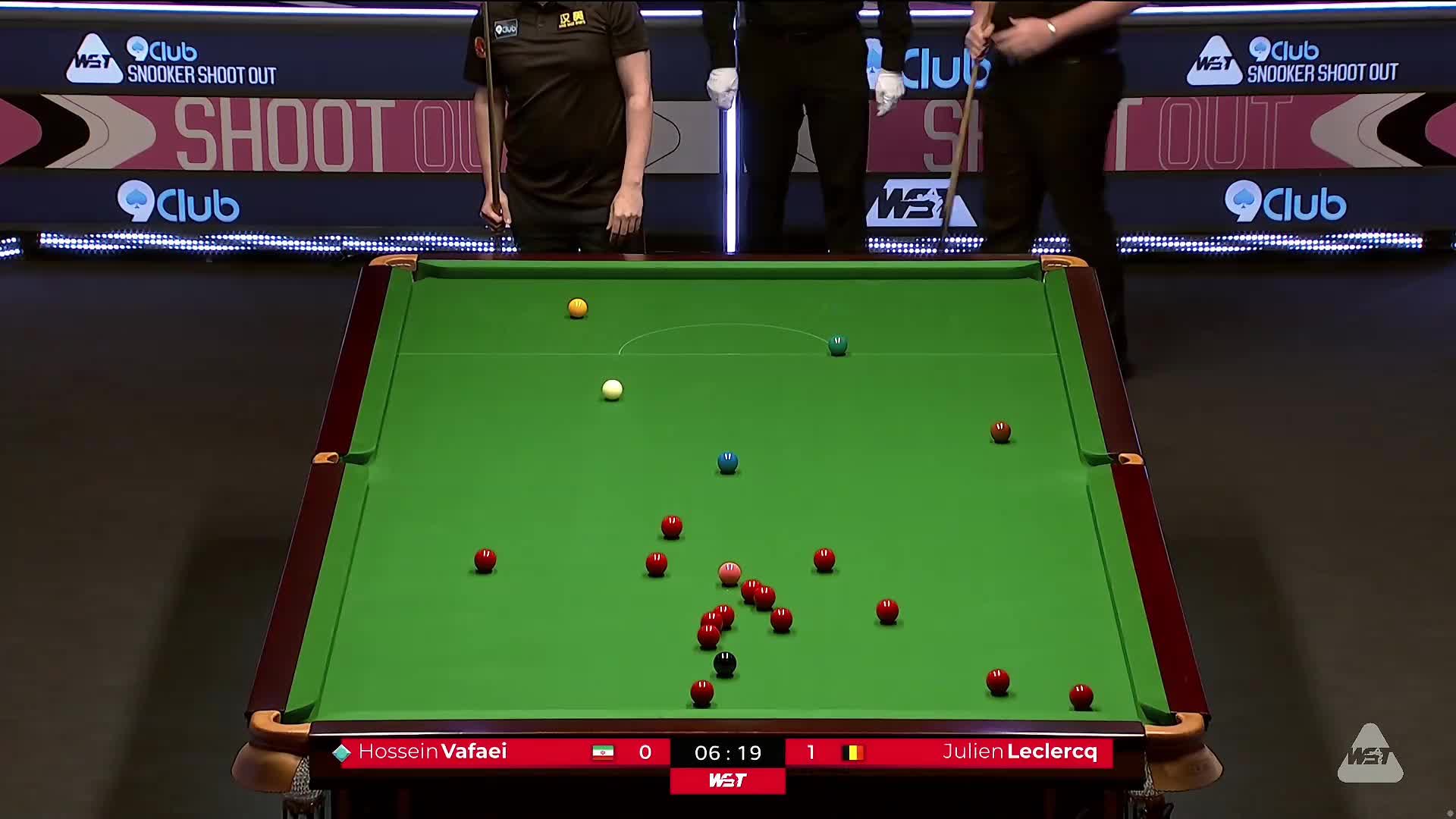 侯赛因·瓦菲VS朱利安·勒克莱尔 2024斯诺克单局限时赛 星辰解说