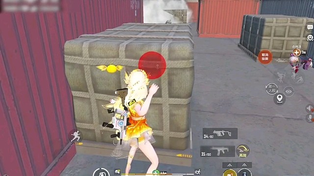 和平精英，好玩精彩片段，精灵之光