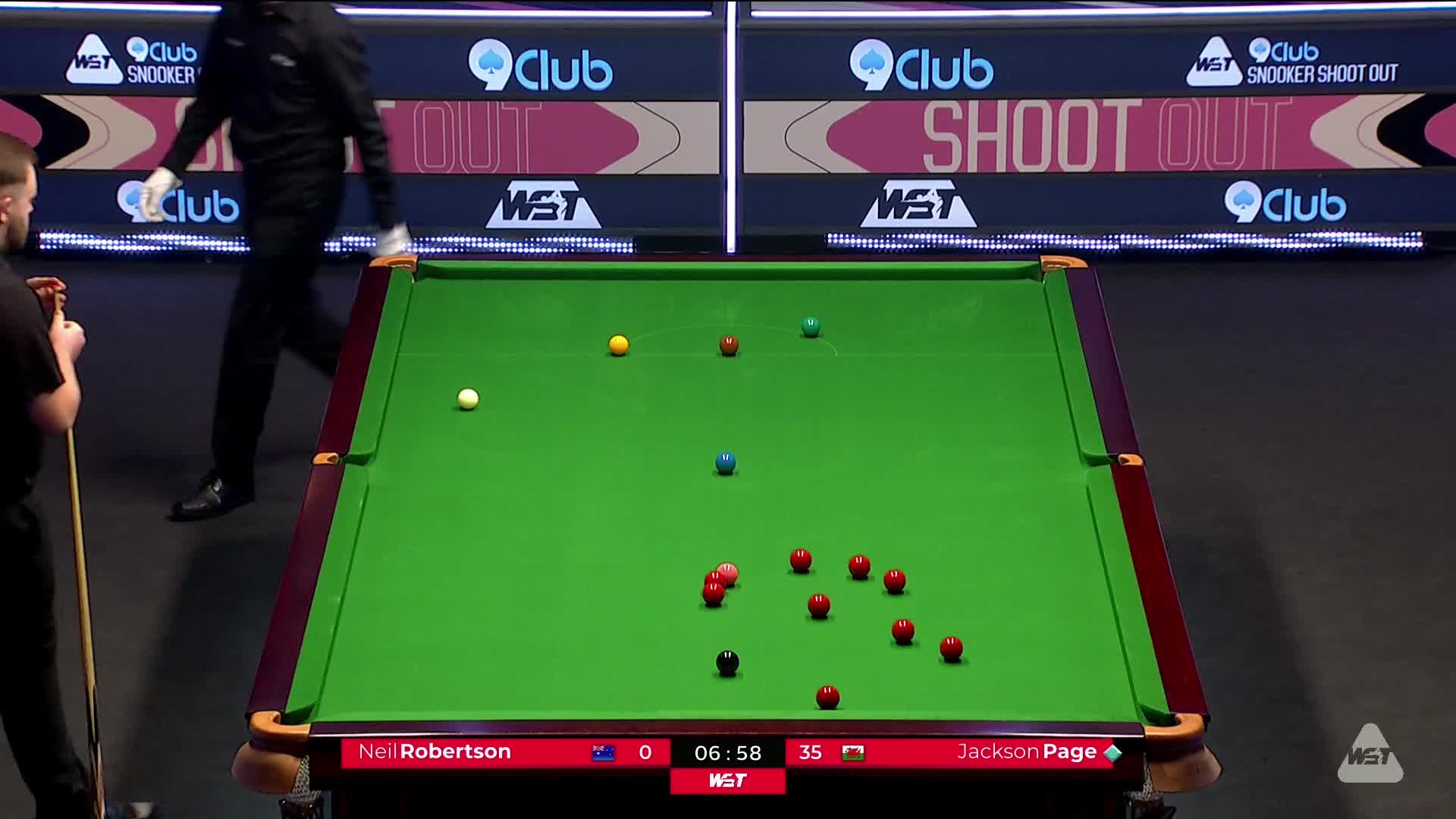 尼尔·罗伯逊VS杰克逊·佩吉 2024斯诺克单局限时赛