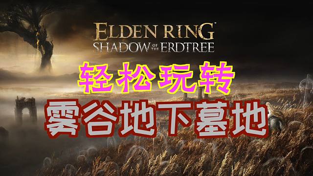「艾尔登法环DLC：黄金树幽影」轻松玩转“雾谷地下墓地”（古龙骑士的制作笔记「1」、大朵灵依墓地铃兰