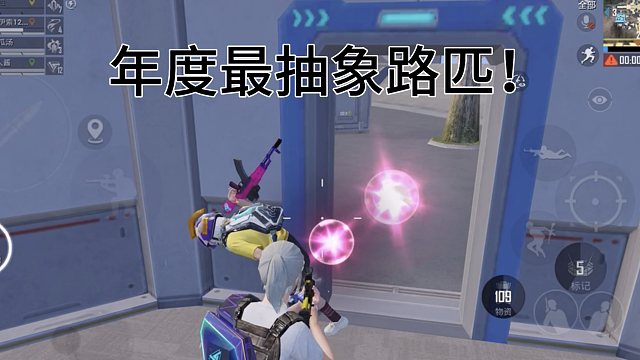 年度最抽象路匹对局！队友不会打药不会进圈！