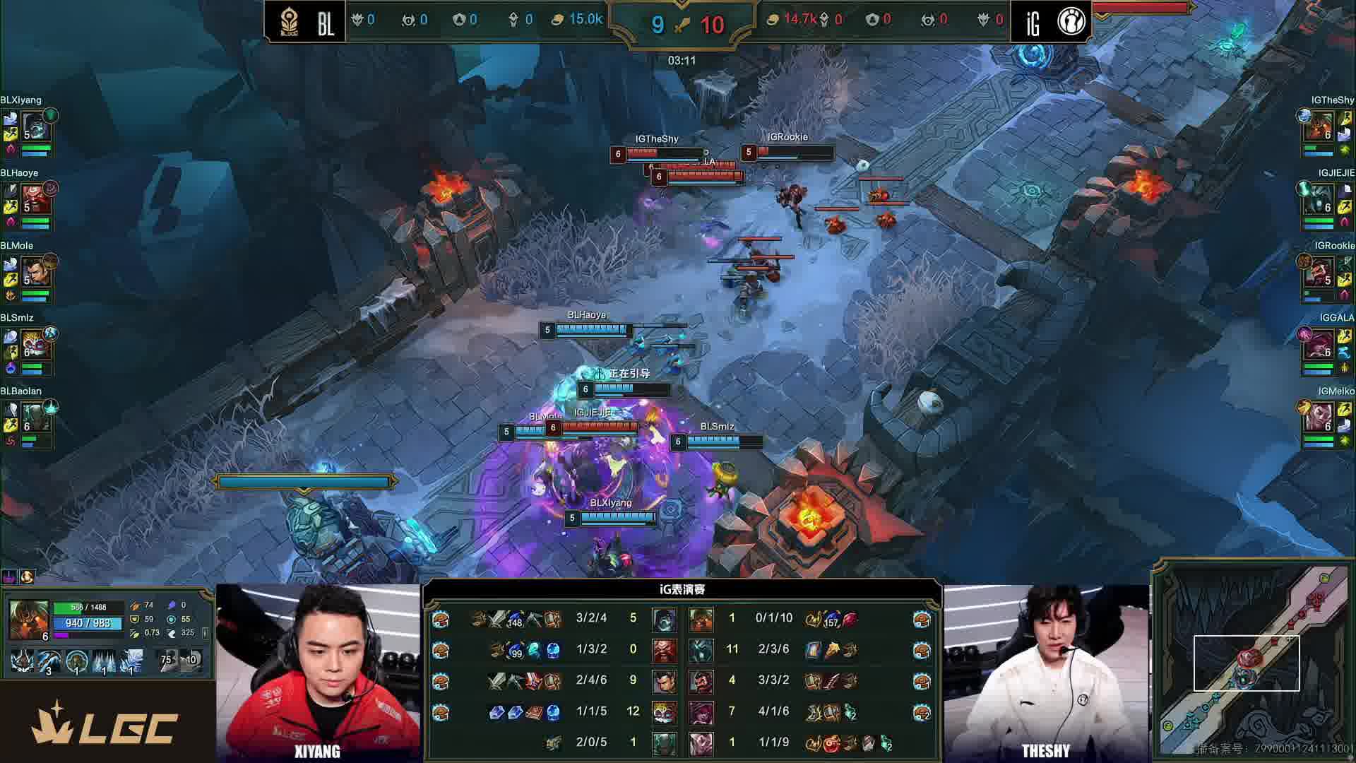 Mole赵信砍下四杀！