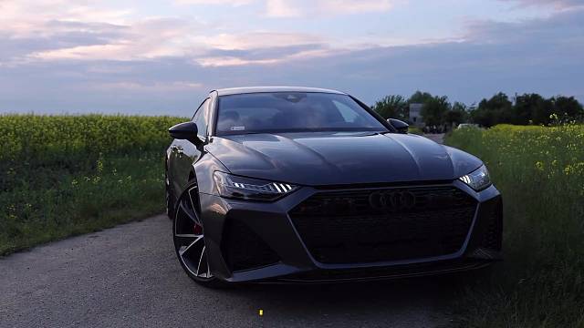 颜值爆表的奥迪rs7 混剪，全网男孩子的梦想，你有什么理由不拿下它！