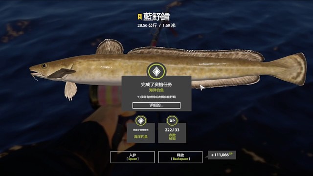 34图挪威海–星藍魣鳕（130星），回归第四天（10月23日库存）