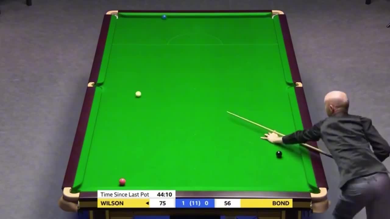 出租司机花式斯诺克，老将邦德沉稳应对技高一筹，首战告捷