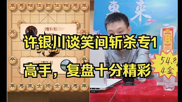 许银川谈笑间斩杀专1，复盘精彩抓死马