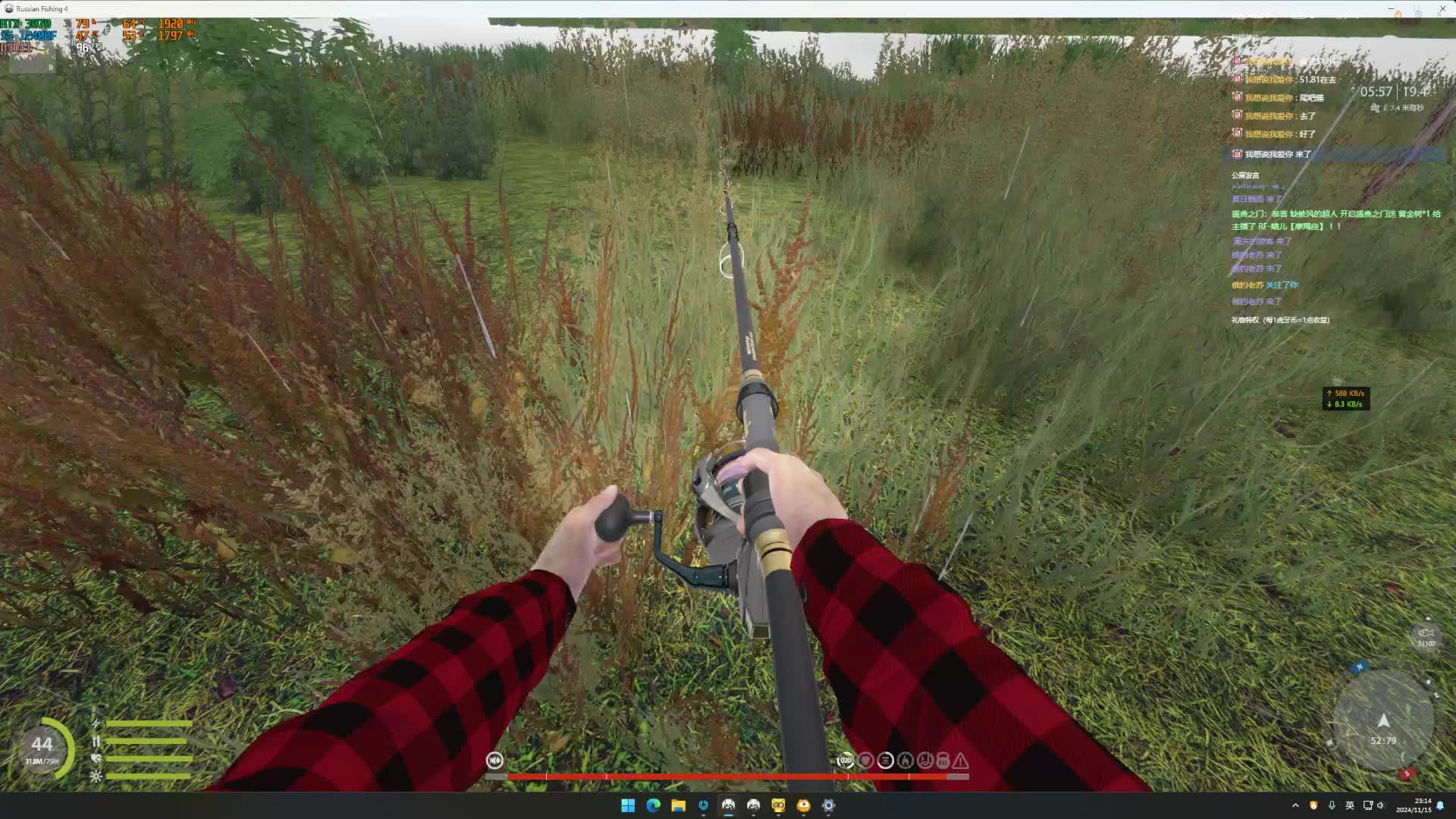 大号斩获第二条欧鳇673KG