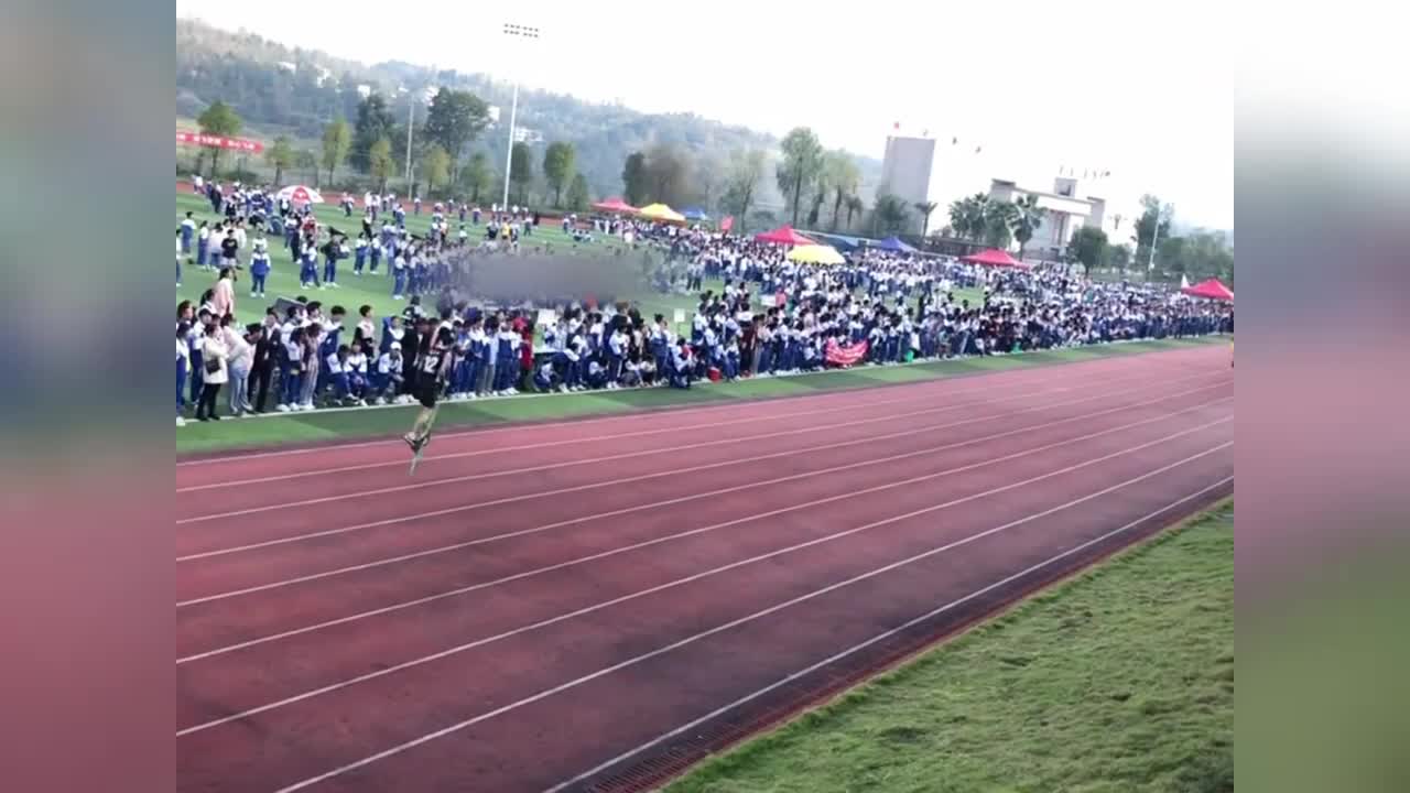 校运会高燃时刻，无须多言拉爆全场