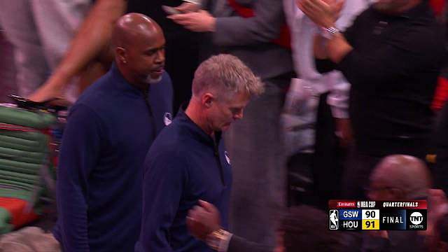 最后时刻勇士被罚球绝杀，库里都看蒙了～