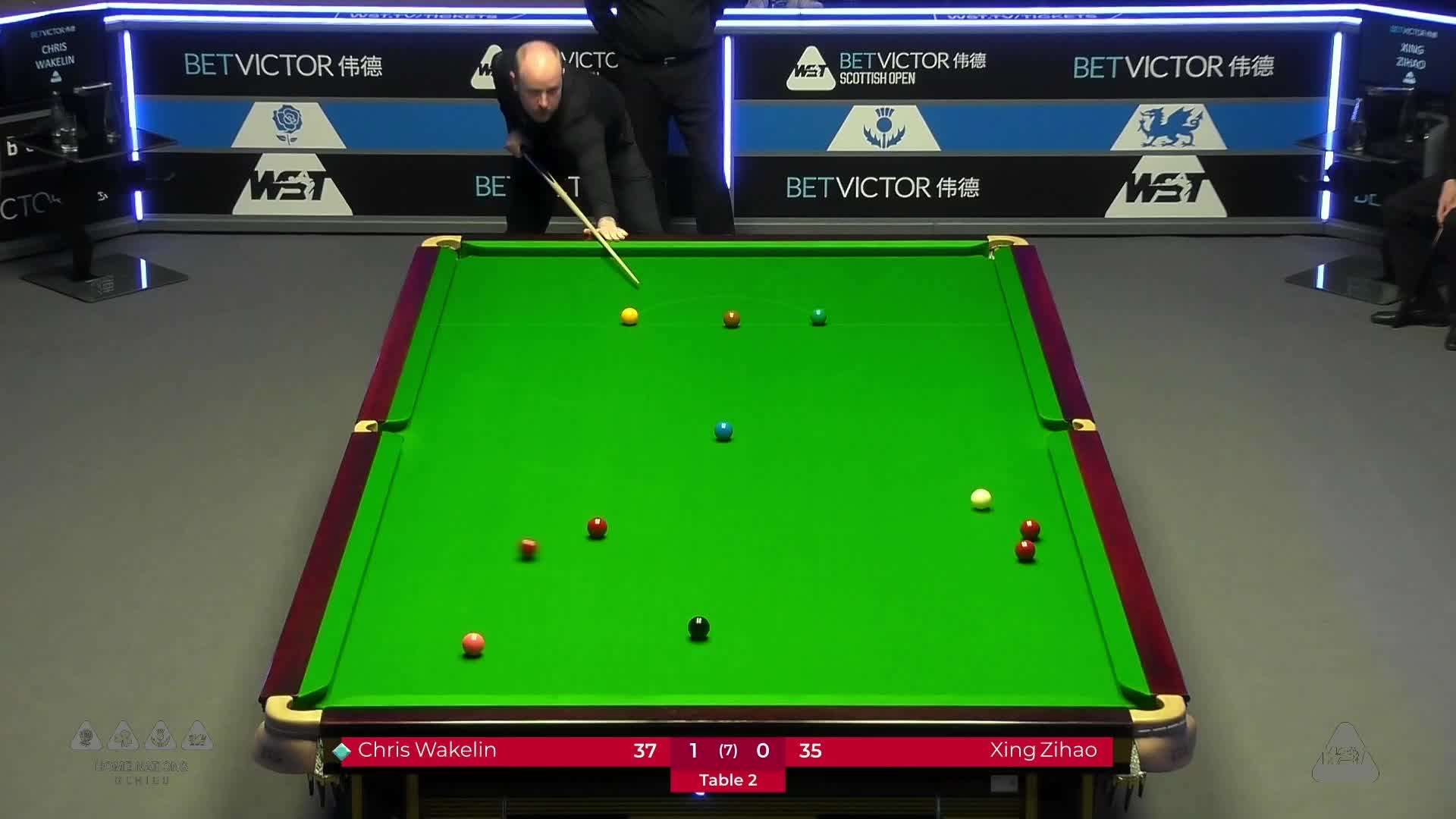 克里斯·沃克林VS邢子豪 2024斯诺克苏格兰公开赛 清流