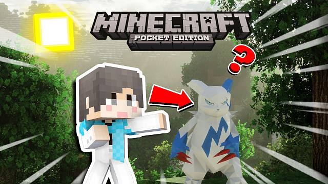 【沉浸式宝可梦】超高画质生存？开局拿下闪光猫鼬斩！！#我的世界