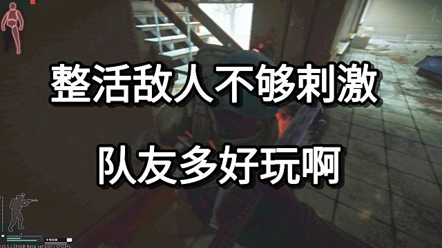 整活敌人不够刺激 队友多好玩啊