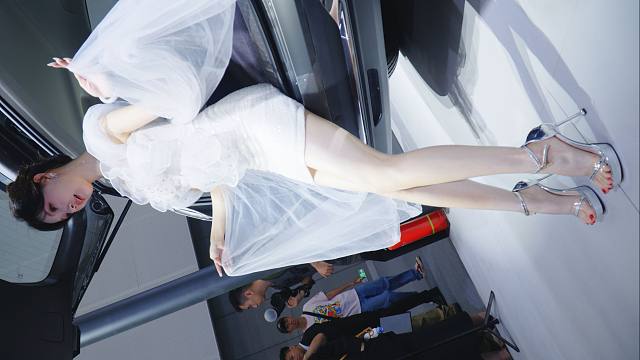 【小面包】2024广州国际车展 车模 吉利睿蓝LIVAN 14