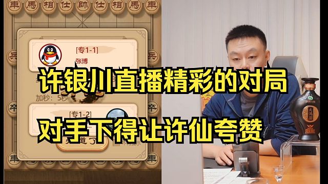 许银川直播十分精彩的一盘棋，复盘能学到很多东西