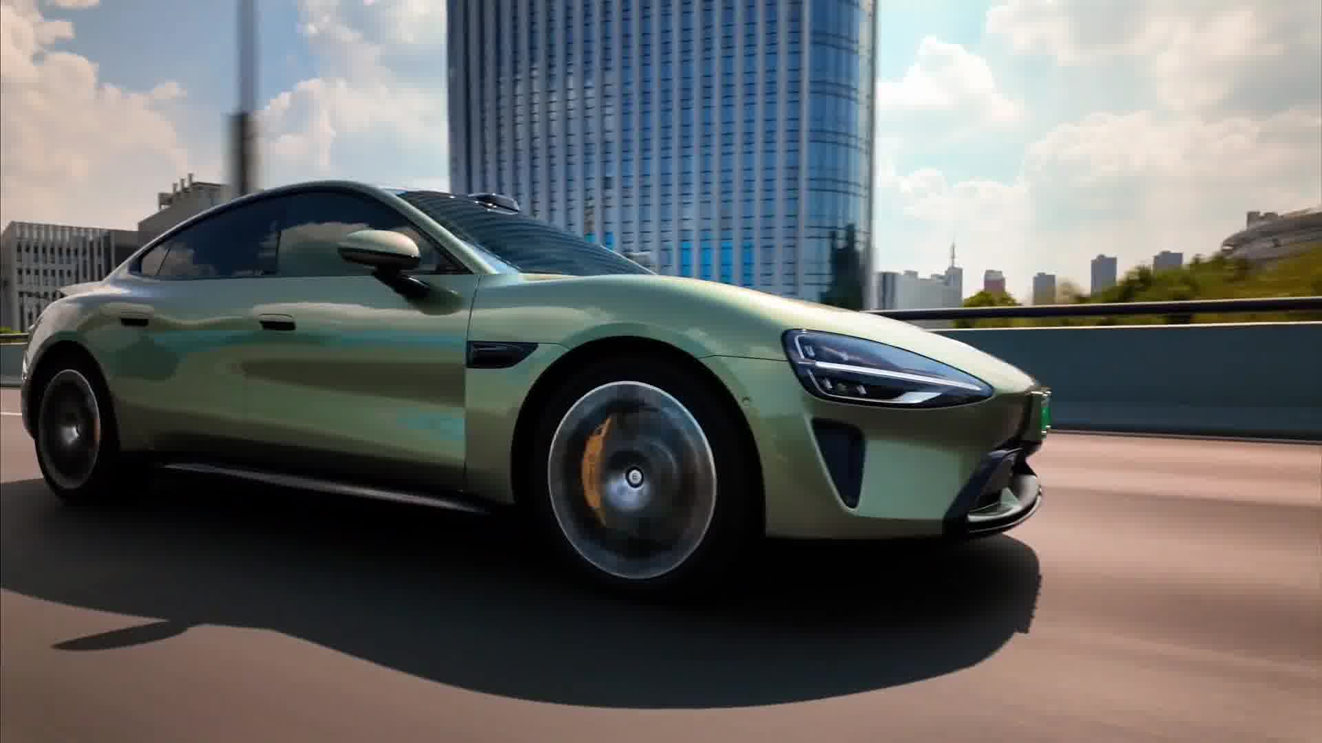 小米SU7max行驶姿态