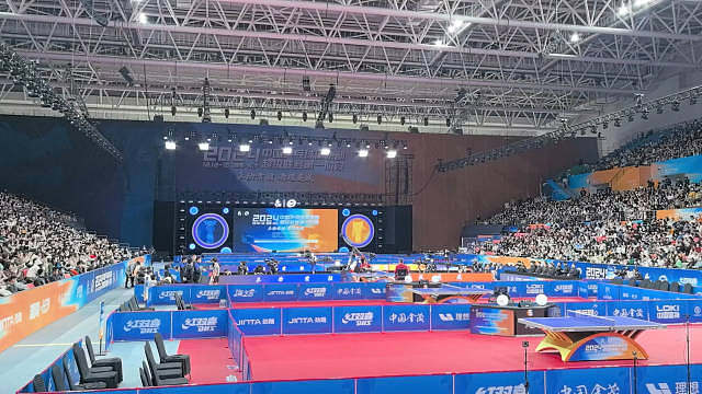 王楚钦3比2战胜林高远，今天一人独得2分，赛后全场沸腾呐喊王楚钦！