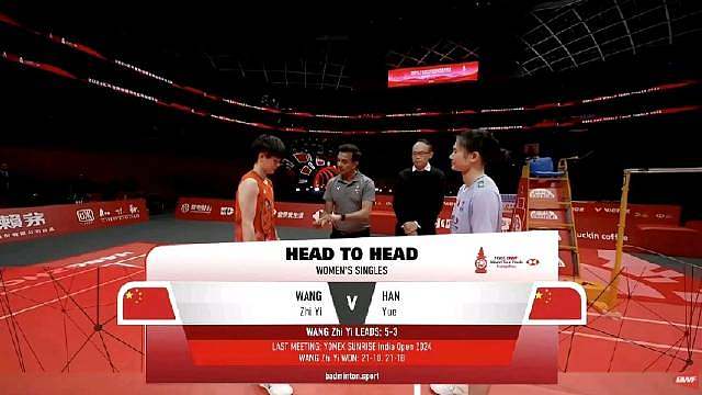 世界羽联年终总决赛结束了女单的冠亚军决战，世界排名第二的王祉怡体能明显更占优势，经过73分钟的三局苦