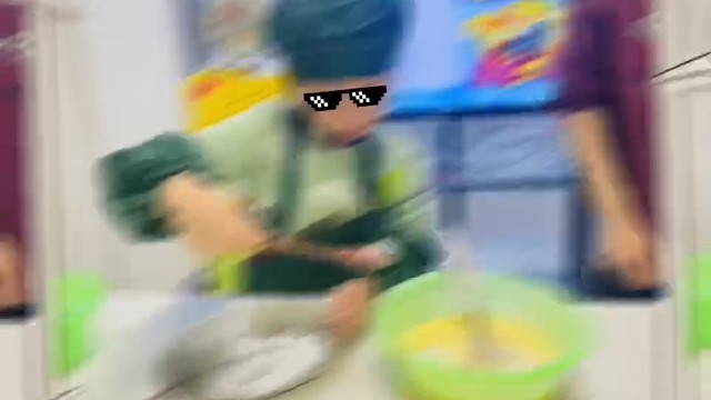 初心康复中心星星的孩子蛋挞制作#自闭症 #感统训练 #发育迟缓 #大龄托养 #影子老师