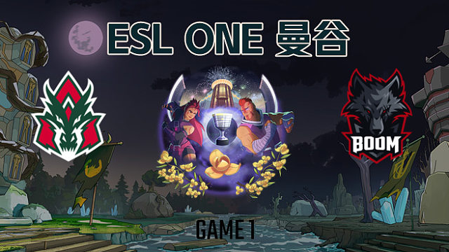AVULUS vs BOOM-1 ESL曼谷小组赛