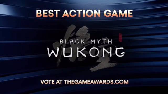 TGA颁奖典礼最佳动作游戏《黑神话悟空》