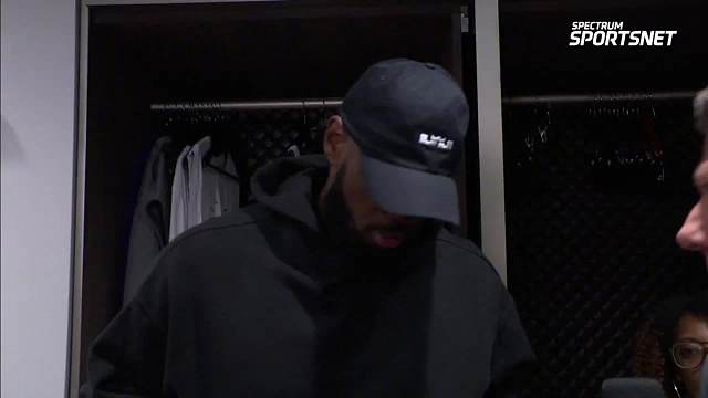 「赛后采访 | 詹姆斯」詹姆斯谈到复出的感受以及对布朗尼近期表现的看法