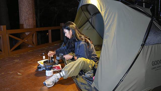 江原道自驾游，徒步露营马拉松，挑战自我极限！航拍风景 / 治愈野营 / 路虎玛丽