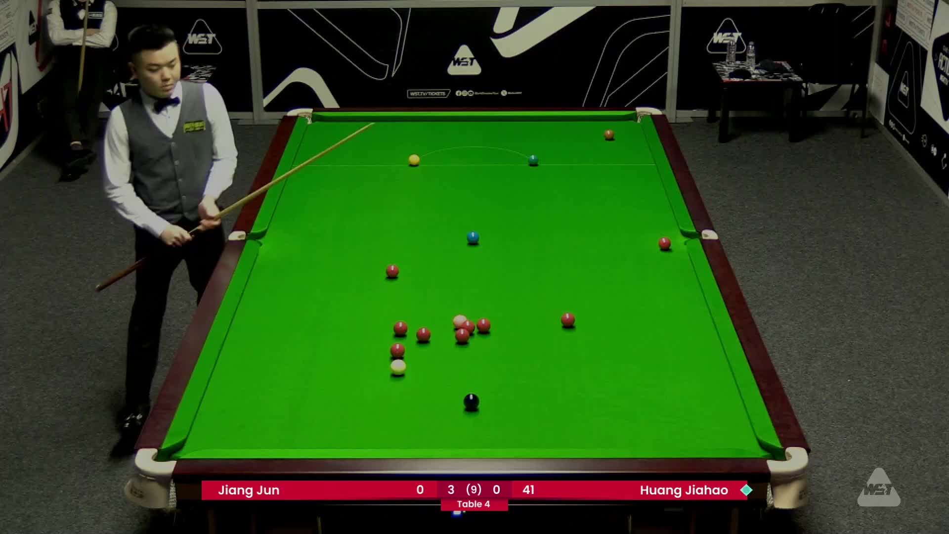 江俊VS黄佳浩 2025斯诺克德国大师赛资格赛  清流