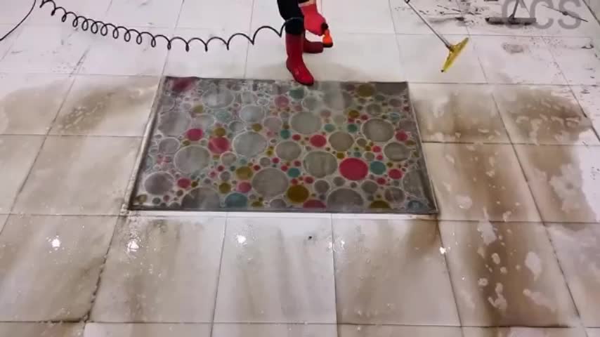 解压洗地毯