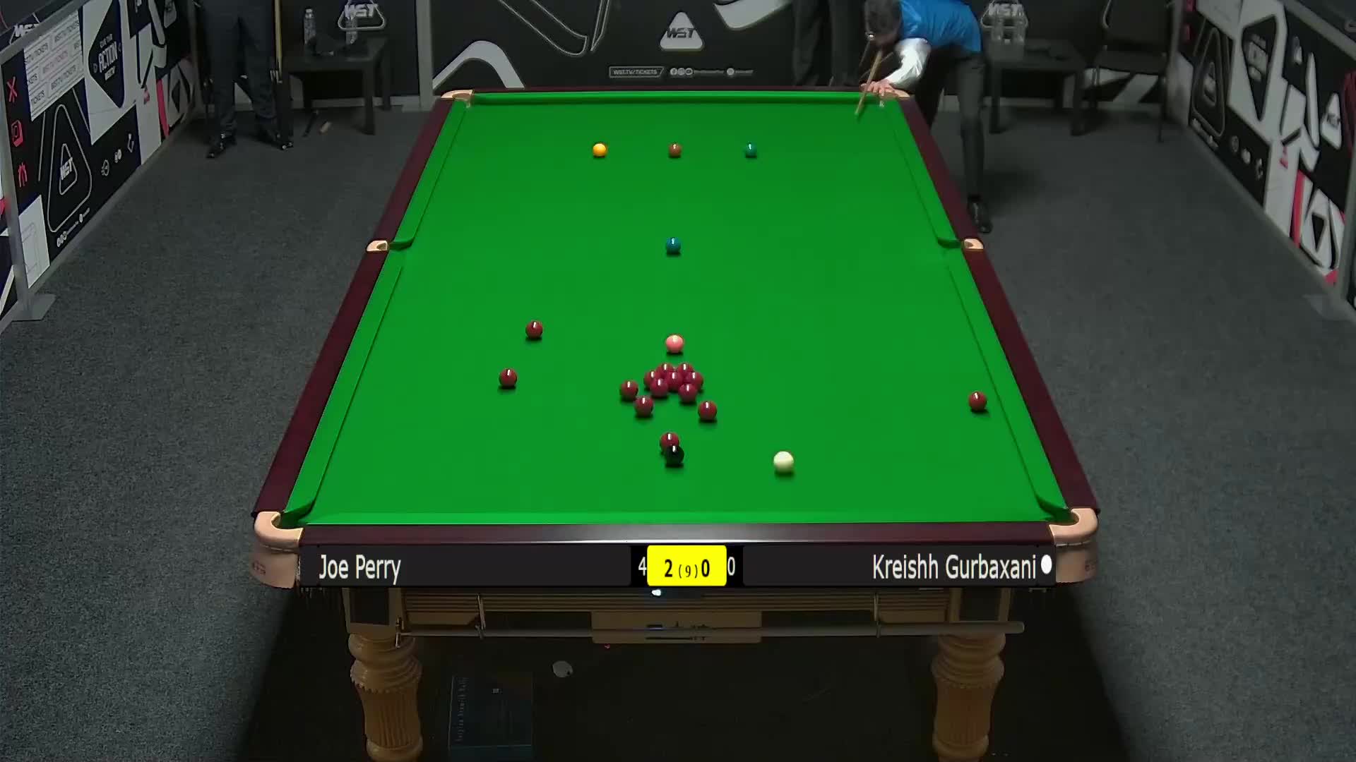 乔·佩里VS克雷什·古尔巴克萨尼 2025斯诺克世界公开赛资格赛  清流