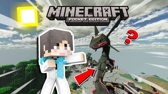 【沉浸式宝可梦】抓捕闪光裂空座！完成粉丝任务！？#我的世界