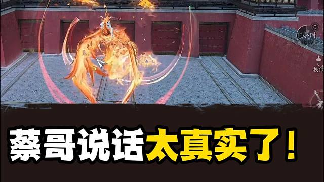 蔡哥的发言太真实了