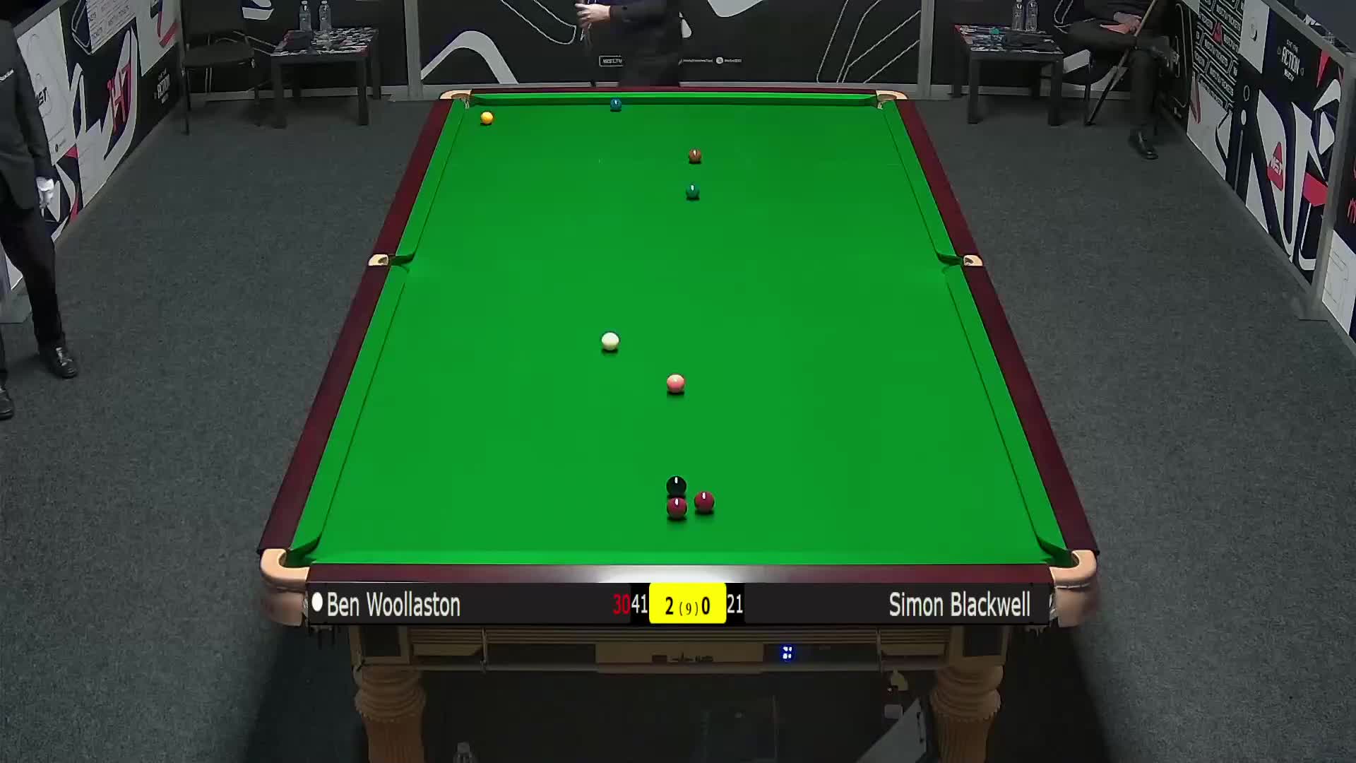 本·沃拉斯顿VS西蒙·布莱克威尔 2025斯诺克世界公开赛资格赛  清流
