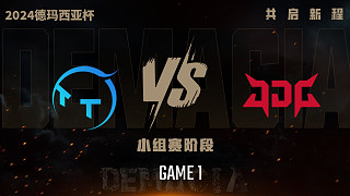 TT vs JDG_1-小組賽-2024德瑪西亞杯