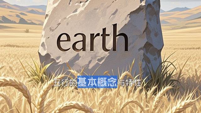 五行的基本概念与特性，土