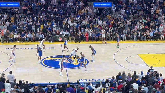 里夫斯上篮绝杀勇士，湖勇大战太精彩了！！！