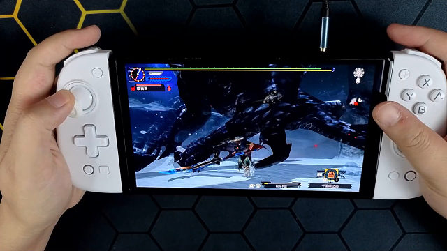 新到手魔派129元S1分体手柄！先来一把天慧龙！