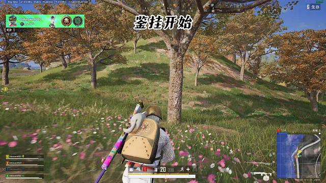 第一看到这么菜的外挂哈哈