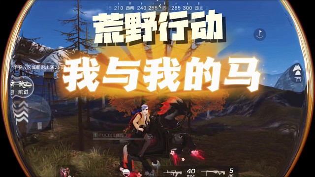 荒野行动《我与我的马》