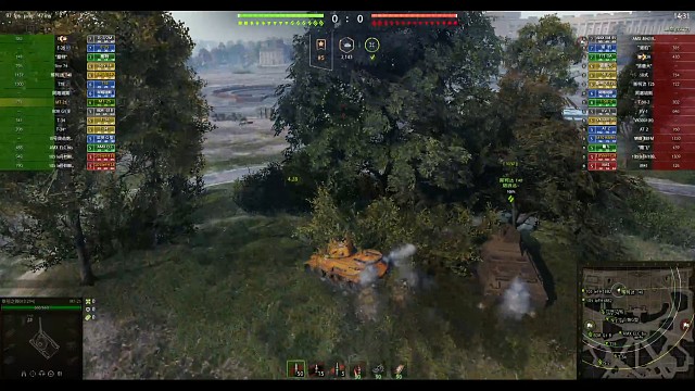 MT25眼车外线控场，反败为胜