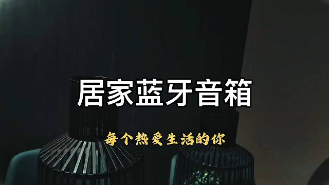 高性价比居家蓝牙音箱推荐