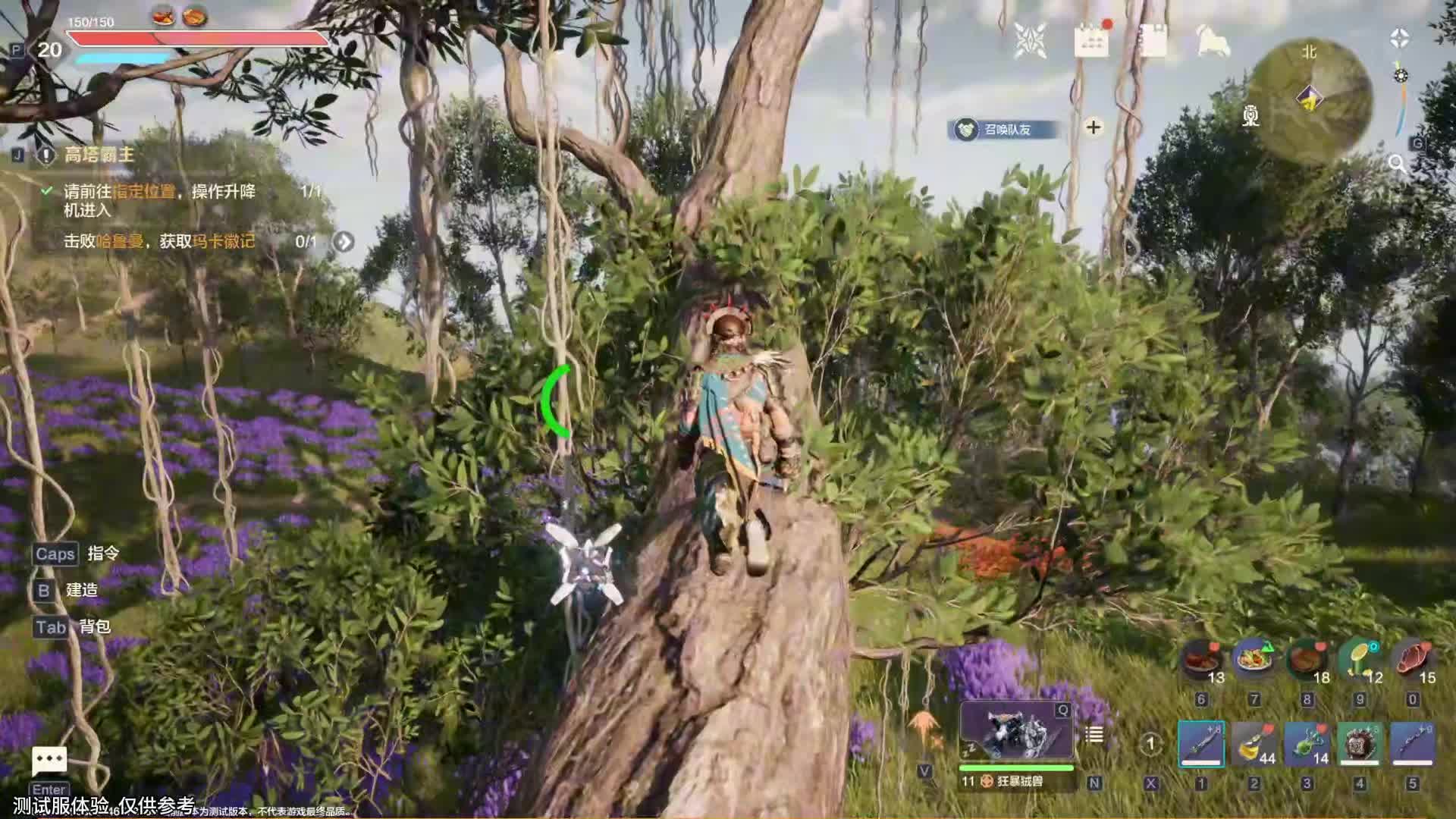 薰衣草海爬树教程