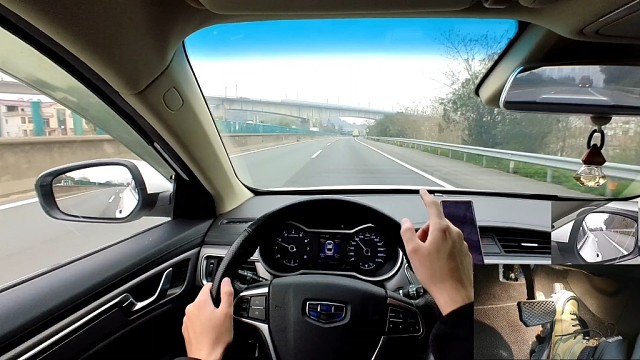 【学车】简单的上个高速，专门走人工通道，取卡操作流程。