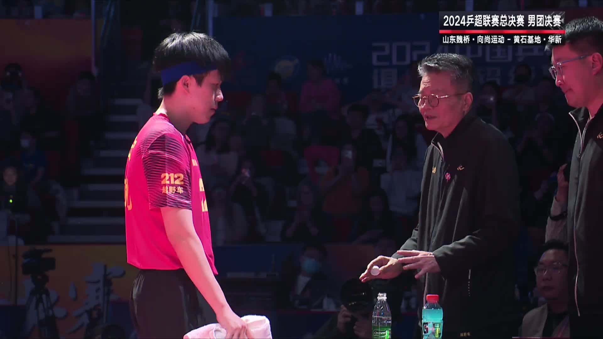 王楚钦VS林诗栋 男团决赛 2024乒超联赛总决赛