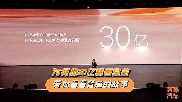 为何捐30亿慈善基金，王传福经历格局，就是比亚迪科技创新的底气