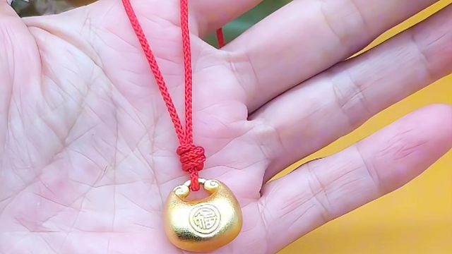 吊坠快速绑法