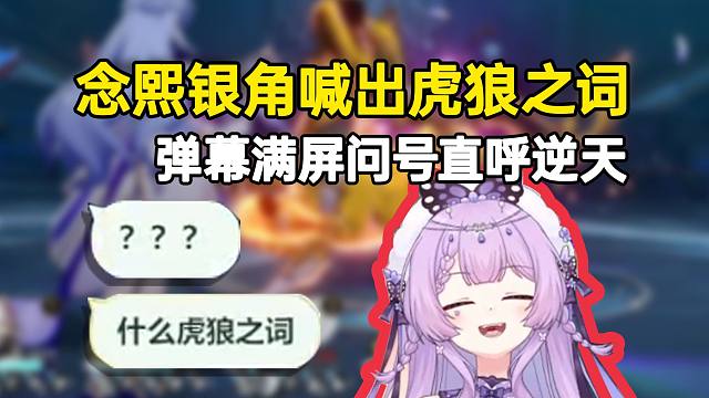 念熙打差分宇宙银角喊出虎狼之词，弹幕满屏问号直呼逆天！