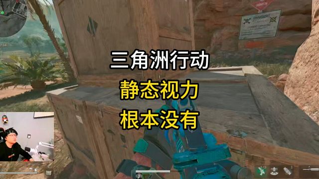 三角洲行动静态视力根本没有