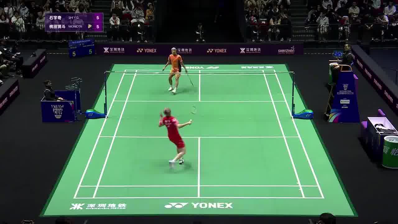 赵俊鹏能完成三冠王，那桃田不得翻个倍