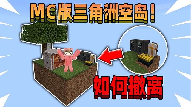 开局在MC版三角洲随机空岛！居然遇到赛伊德